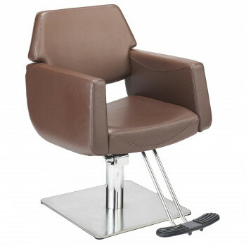 【直送品】サロン向け ビューティーチェア CB-501 ブラウン 55017【お寄せ品、返品キャンセル不可。欠品終売時連絡あり】