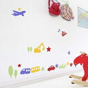 【15日ハ2個10%OFFクーポン】ウォールデコ ノリモノ(乗り物) WAD-105【割引不可・返品キャンセル不可】