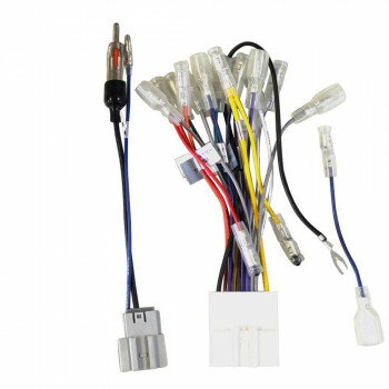 【メール便】 配線コードKIT/オーディオハーネス　日産20P/アンテナ変換ステアリングリモコン対応　BF-115NB【お寄せ品、返品キャンセル不可。欠品終売時連絡あり】