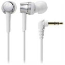Audio-Technica オーディオテクニカ ATH-CKR30-SV ダイナミック密閉型カナルイヤホン(シルバー)【割引サービス不可、取り寄せ品キャンセル返品不可、突然終了欠品あり】