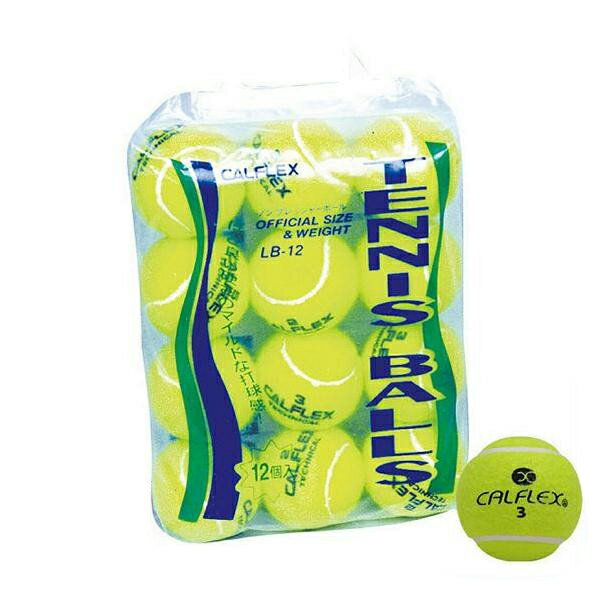 【大感謝価格】 CALFLEX カルフレックス 一般用硬式テニスボール 12球入 LB-12 【返品キャンセル不可】の画像