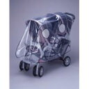 二人乗りベビーカーを使用するときに便利!レインカバーUP縦並び型5250円以上送料無料代引無料 ポイント★大爆発セール★【レインカバーUP縦並び型)】comc、..