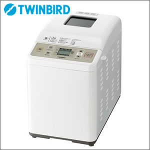  大感謝価格 【TWINBIRD（ツインバード） ホームベーカリー PY-E631W ホワイト】パン...:parusu:10177313