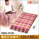 ★大感謝価格★【広電 電気ひざ掛け KWS-H120】暖房器具 冬 寒い 冷え対策 生活家電 グッズ★5250円以上で送料無料代引無料★ ポイント10P01Feb14【RCP】