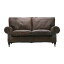 大感謝価格『BALMORAL 2P SOFA(バルモラル 2P ソファ) 531618』(絶対返品キャンセル不可品))『メーカー直送品。代引不可・同梱不可・返品キャンセル・割引不可』レザー アンティーク モダン 家具 インテリア アイテム送料無料