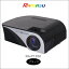 【大感謝価格】LEDプロジェクター ブラック RA-P1200 約220×90×165mm HDMI/VGA/AV/AUDIO/2.0USB