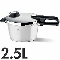 ★代引決済不可品★Fissler（フィスラー）　プレミアム圧力鍋　2.5L　5250円以上は送料無料代引無料（割引サービス不可品、お取り寄せ品でキャンセル返品不可）ポイント