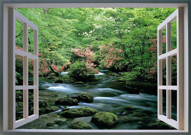 【NEW おふろの窓ポスター(タヒチの海・富士山・奥入瀬の渓流)3点セット】送料無料(割引サービス対象外)お風呂アイテム 入浴グッズ 景色をNEW おふろの窓ポスター(タヒチの海・富士山・奥入瀬の渓流)3点セット10P03Dec16