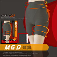 下半身補正スパッツ【M．G．D（エムジーディー）-slim spats- ×2個セット】MGD『歩く』という時間をエクササイズタイムに！ダイエット ★送料無料代引無料★★ポイント