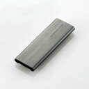 エレコム メモリカードケース/メモリークリップ/microSD/アルミタイプ/スライドオープン式/クリップ付/Sサイズ/ブラック