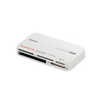 バッファロー（サプライ） 高速カードリーダー／ライター USB3.0 TurboPC EXモデル ホワイト BSCR15TU3WH [BSCR15TU3WH]カテゴリ：バッファロー（サプライ）|カードリーダー|USB|マルチスロット||