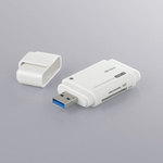 バッファロー（サプライ） 高速カードリーダー/ライター　USB3.0対応モデル ホワイト BSCRD04U3WH [BSCRD04U3WH]