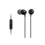 SONY 密閉型インナーイヤーレシーバー ブラック MDR-EX15AP/B [MDR-E…...:pasodentsushin:10613887