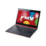 【代引無料】FUJITSU LIFEBOOK UH55/H アルマイトレッド FMVU55HR [FMVU55HR]