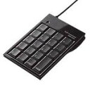 【送料無料】サンワサプライ USBハブ付テンキー（クリアブラック） [NT-M5UH2BK]【smtb-k】【w2】カテゴリ：サンワサプライ|キーボード|テンキー|||