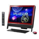 【代引無料】NEC VALUESTAR N VN770/HS6R クランベリーレッド PC-VN770HS6R [PC-VN770HS6R]カテゴリ：NEC|デスクPC|20万円以下|モニタセットモデル||