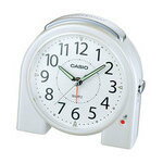 カシオ計算機 置き時計　パールホワイト　TQ-377-7JF [TQ-377-7JF]カテゴリ：カシオ計算機|時計|置き時計|||