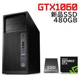 【中古ゲーミングPC】hp Z240 新品SSD480GB / GeForceGTX<strong>1060</strong> / SkylakeクアッドコアXeon