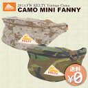 【数量限定セール中】FW KELTY Vintage Como CAMO MINI FANNY(ケルティ カモ ミニ ファニー 復刻版 ヴィンテージ コモ 迷彩 ボディバッグ ウエストバッグ 2592042)【送料無料 在庫有り】【あす楽】