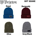 BRIXTON RIFT BEANIE ブリクストン リフト ビーニー ニット帽