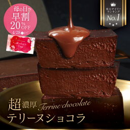 【クーポンで50％OFF 4/27 9___59まで】母の日 テリーヌショコラ 1本 送料無料 冷凍 取り寄せ テリーヌ ショコラ ガトーショコラ チョコテリーヌ チョコ<strong>ケーキ</strong> チョコレート<strong>ケーキ</strong> 2024 プレゼント <strong>お取り寄せスイーツ</strong> <strong>ケーキ</strong> グルメ【a】