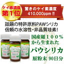 【15%OFF】ケイ素の王様「パウシリカ」【原粉末 90日分】【1日104円=ケイ素40mg】特許製法ケイ素PAWシリカは、水溶性ケイ素、国産稲100%で薬品一切不使用、ケイ素濃度第1位の41万ppm。パウシリカは超高濃度の水溶性・非晶質ケイ素。信頼のパウシリカ!