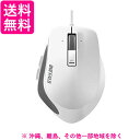 iBUFFALO 有線 BlueLED プレミアムフィットマウス Mサイズ ホワイト BSMBU500MWH
