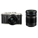 オリンパス E-PL8 EZダブルズームキット ブラック OLYMPUS PEN