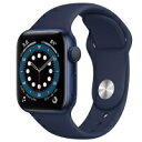 Apple(アップル) Apple Watch Series 6 GPSモデル 40mm MG143J/A ディープネイビースポーツバンド