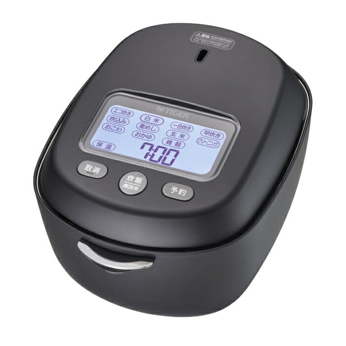 タイガー 土鍋ご泡火炊き JRX-S060-KS ストーンブラック