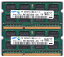 「【ポイント2倍】SAMSUNG PC3-10600S (DDR3-1333) 4GB x 2枚組み 合計8GB SO-DIMM 204pin ノートパソコン用メモリ 両面実装 (2Rx8) の2枚組 動作保証品【中古】」を見る