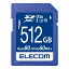 【送料無料】ELECOM MF-FS512GU13V3R SDXCカード/ データ復旧サービス付/ ビデオスピードクラス対応/ UHS-I U3・80MB/ s・512GB【在庫目安:お取り寄せ】