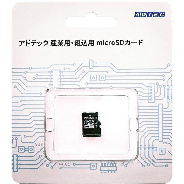 【送料無料】アドテック EMH04GSITDBECCZ 産業用 microSDHCカード 4GB Class10 UHS-I U1 SLC ブリスターパッケージ【在庫目安:お取り寄せ】
ITEMPRICE