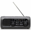 ドリテック PR-322BK さすだけ充電ラジオライト2 ブラック【在庫目安:お取り寄せ】