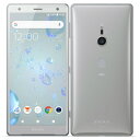 白ロム au 未使用 【SIMロック解除済】Sony Xperia XZ2 SOV37 Liquid Silver【当社6ヶ月保証】 スマホ 中古 本体 送料無料【中古】 【 中古スマホとタブレット販売のイオシス 】