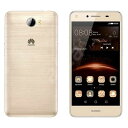 SIMフリー 未使用 Huawei Y5 ?Dual-SIM【Gold 8GB 海外版 SIMフリー】【当社6ヶ月保証】 スマホ 中古 本体 送料無料【中古】 【 中古スマホとタブレット販売のイオシス 】