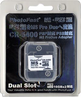 PhotoFast CR-5400 (microSDHC~2[XeBbNProDuoE16GB2OKEPSPΉ)