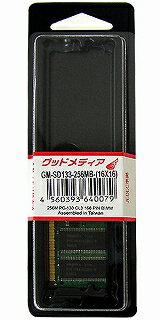 SODIMM GM-SD133-256MB-16X16(144pin・SDRAM 256MB PC133・安心の3年保証)