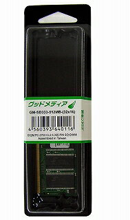 SODIMM GM-SD333-512MB-32X16(200pin・DDR 512MB PC2700・安心の3年保証)