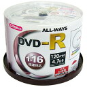 DVD-R ACP16X50PW(ALL-WAYSE16{DVD-R CPRMΉ 50E{FfEChv^u)