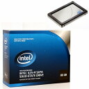 X25-M SSDSA2MH080G2R5(Intel純正2.5インチ SATA SSD・80GB)