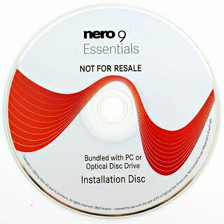 NERO9 ESSENTIALS OEM(高機能DVDライティングソフト・Windows7対応)