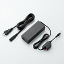 ELECOM ACDC-TB1590BKSW(超特価!ノートPC用ACアダプタ・TOSHIBA 15V用スイッチ付)