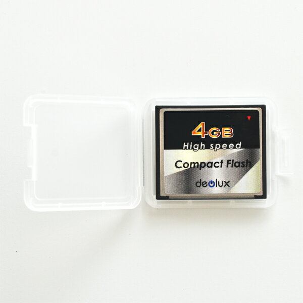 CF Deolux 4GB(品質もなかなか良い台湾製コンパクトフラッシュカード・ミニケース…...:pc-goodmedia:10020571