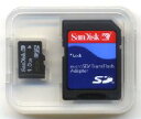 microSD SDSDQ-1024-BULK(SDカード1GBとしても使える!SDアダプタ付)
