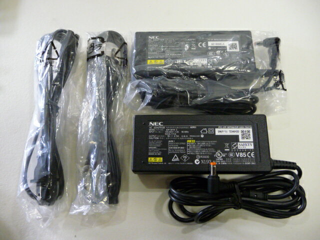 2個セット特価★純正NEC ADP81 87用 DC19V-4.74A/ACアダプタ★中古優良品！