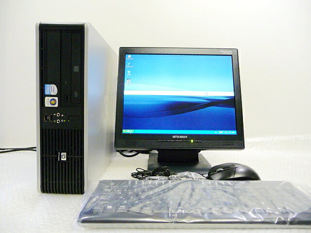 15型付★HP dc5800SFF Core2DuoE7300 2.66GHz/2GB/80GB/DVD/内蔵 XPPro済