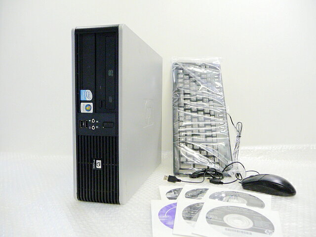 厳選中古品 HP Compaq dc7900SF KP721AV Core2Duo2.66GHz/2GB/80GB DVD/XPPro済USBキーボード、マウス、ReCD、キングOfficeも付属あります！