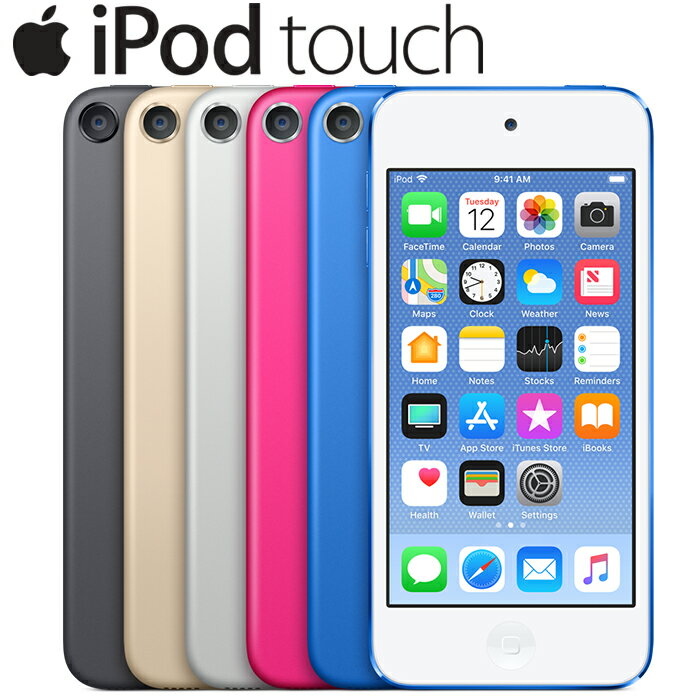 iPod touch(6) 4C` 16GB Wi-Fig FIׂ A1574 RetinafBXvC FaceTime HDJ Bluetooth AC|bh^b` Mac Abv Apple