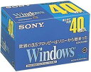 SONY 40MF2HDGEDV 黒 40枚入 DOS/V対応2HD 3.5インチフロッピーディスクフロッピーディスク